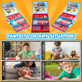 PAW PATROL Art Set Kids Colouring Pencils Felt Tip Pens Crayons Paints Stationery Crafts Boys Girls Art Supplies Preschool Travel 40 Plus Pcs Gift Set (Multicolor) - Get Trend