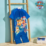 Paw Patrol Swimming Costume Boys Swimsuit All in One Short Sleeve