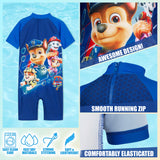 Paw Patrol Swimming Costume Boys Swimsuit All in One Short Sleeve