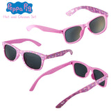 Peppa Pig Girls Summer Hat & Kids Sunglasses, Rainbow Unicorn Pink Baseball Cap