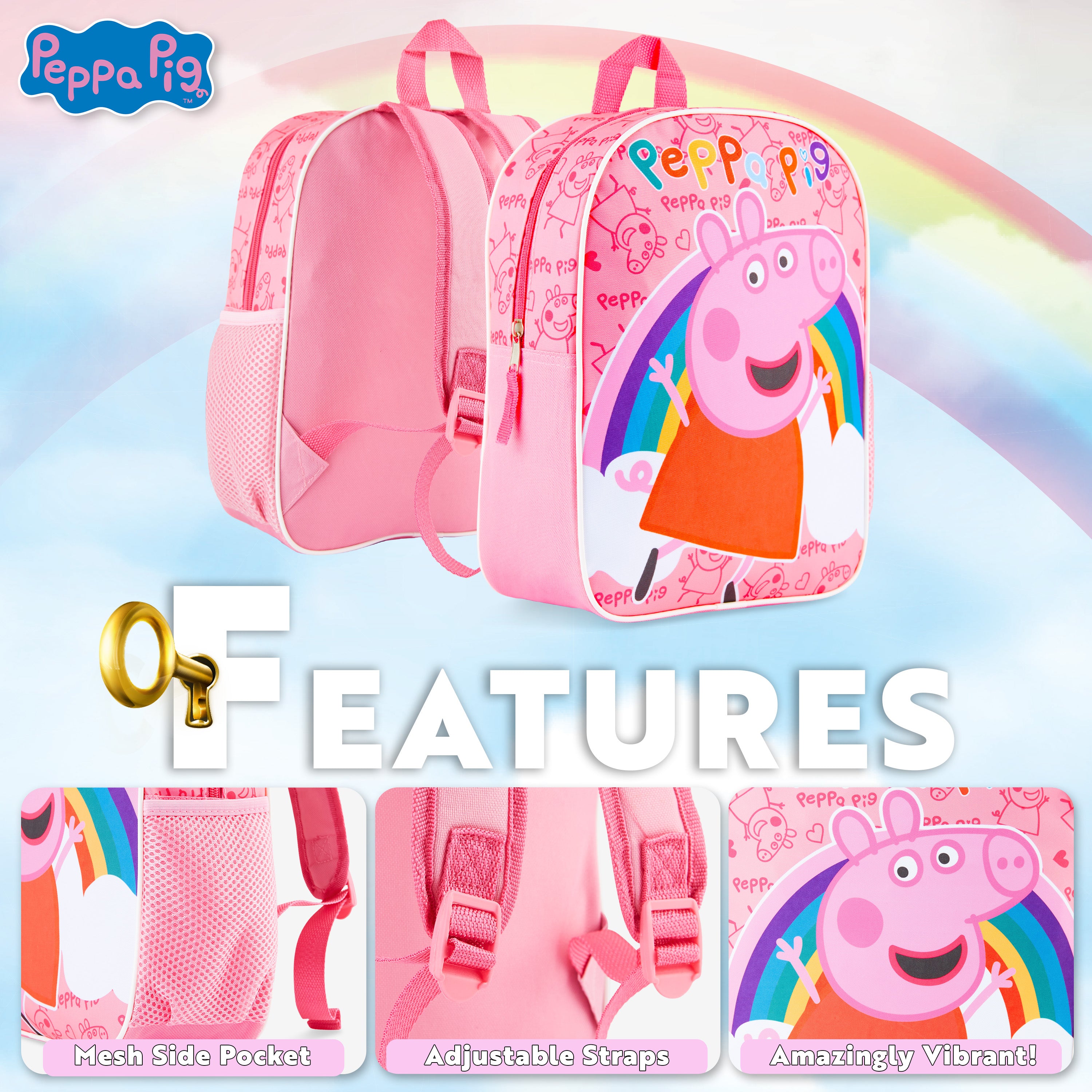 Peppa Pig School Bag for Girls - Get Trend