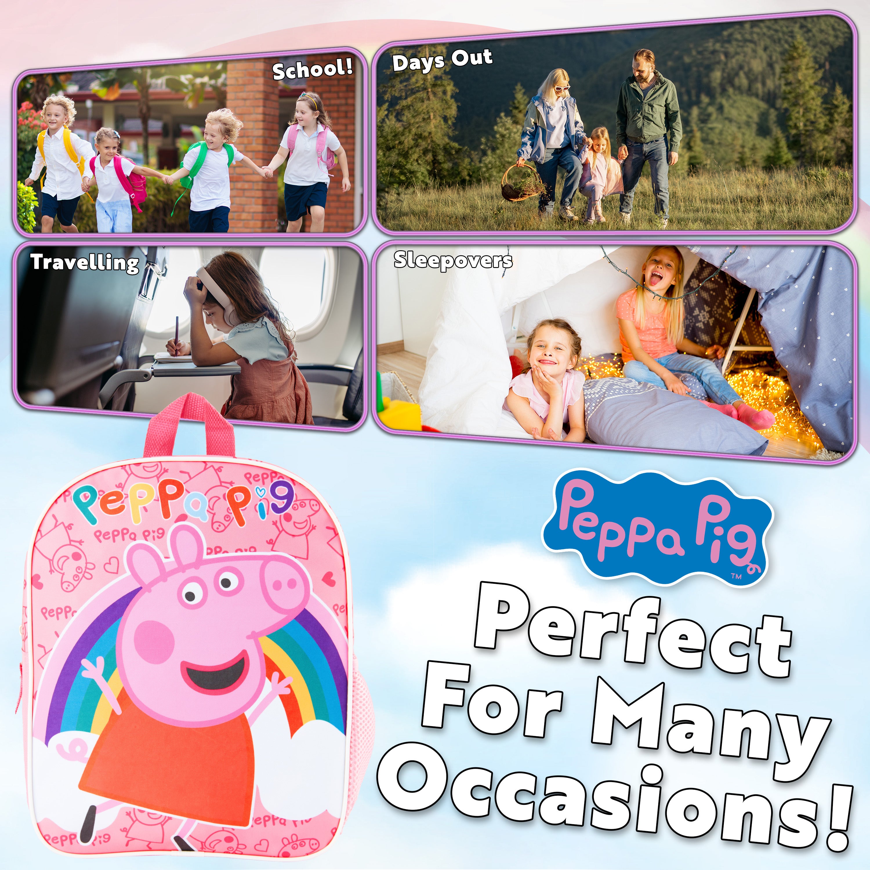 Peppa Pig School Bag for Girls - Get Trend