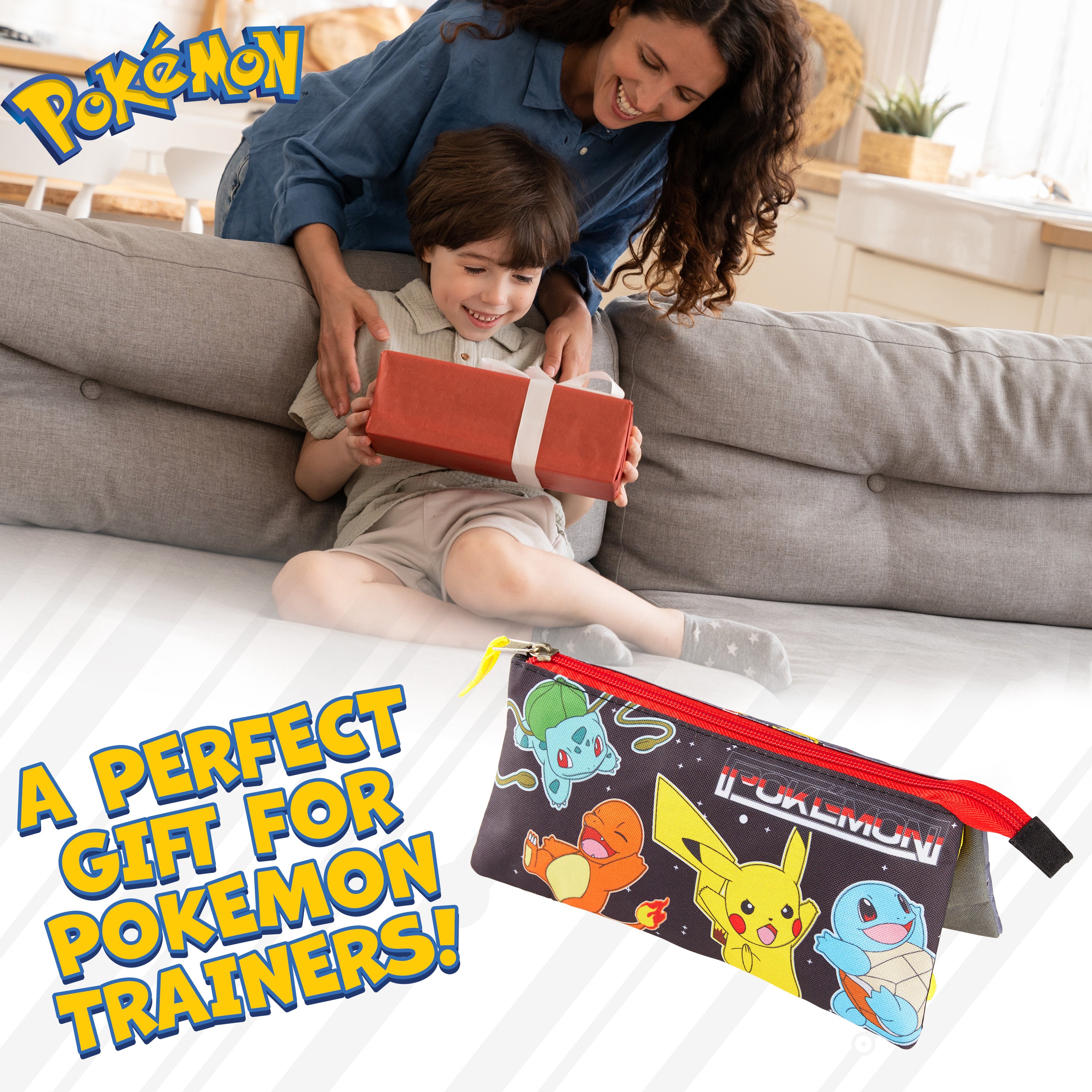Pokemon Pencil Case for Boys and Girls - Pikachu School Supplies - Get Trend