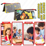Pokemon Pencil Case for Boys and Girls - Pikachu School Supplies - Get Trend