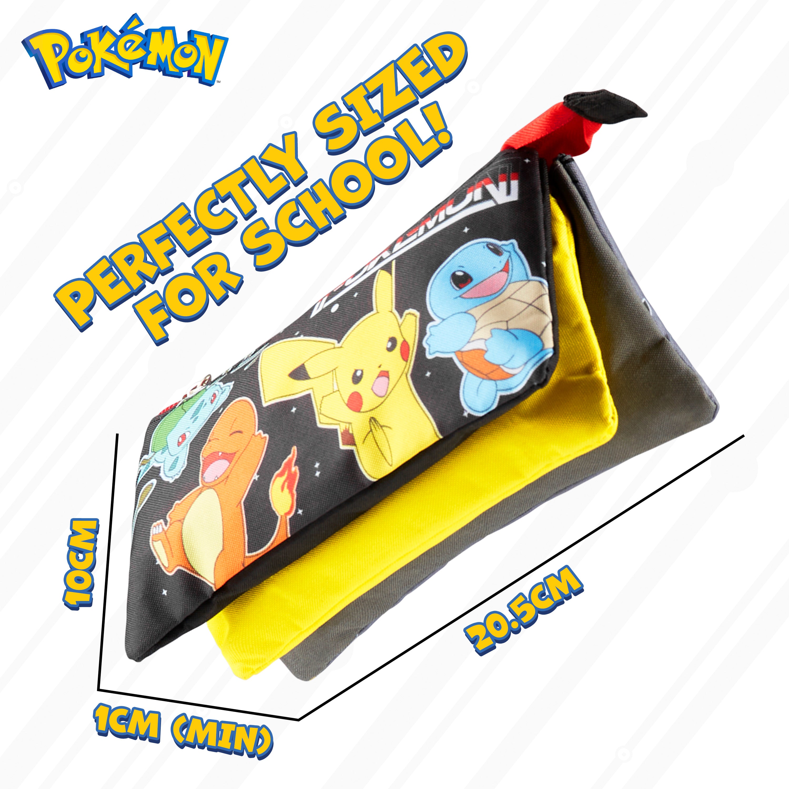 Pokemon Pencil Case for Boys and Girls - Pikachu School Supplies - Get Trend