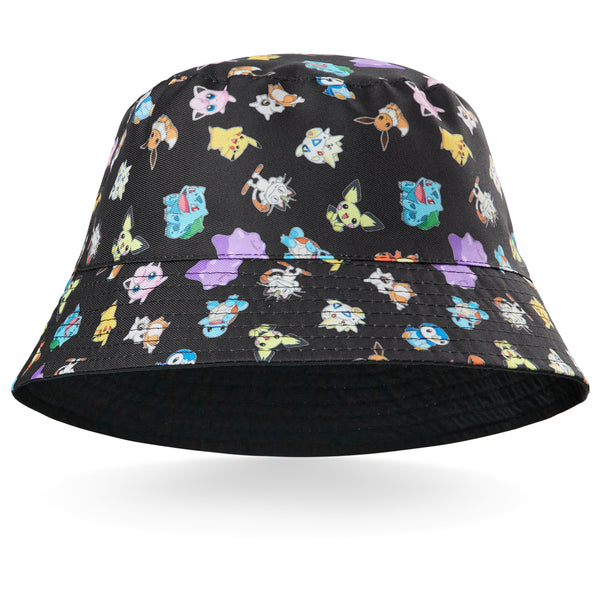 Pokemon Bucket Hat for Kids, All Over Print Pokemon Gifts - Get Trend