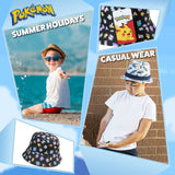 Pokemon Bucket Hat for Kids, All Over Print Pokemon Gifts - Get Trend