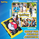 Pokemon Kids Trifold Wallet with Zipped Coin Compartment and Clear ID Pocket