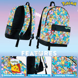 Pokemon Backpacks for Girls and Boys, All Over Print Pokemon Backpack - Get Trend