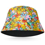 Pokemon Bucket Hat for Kids, All Over Print Bucket Hat - Get Trend