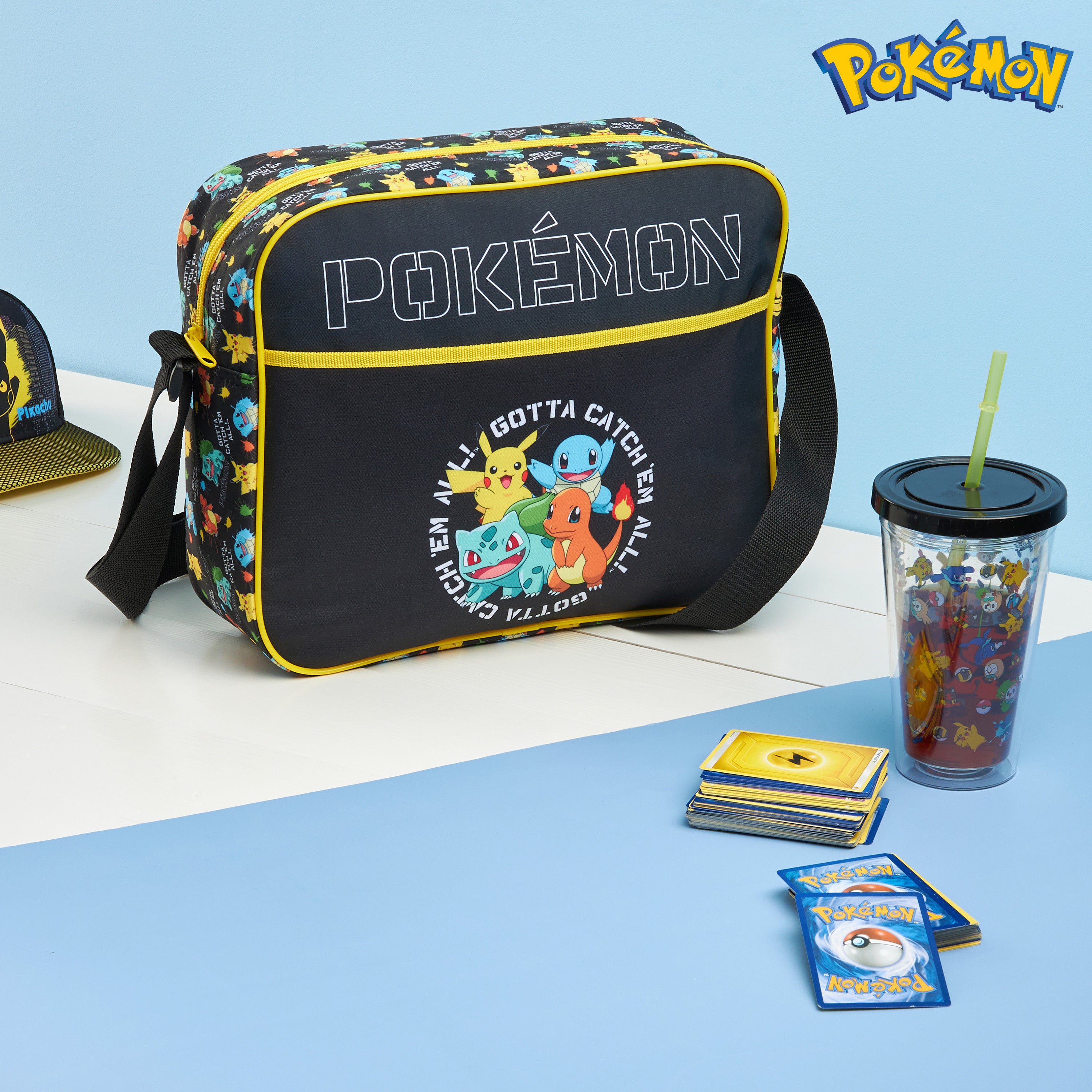 Pokemon Crossbody Bag Kids Messenger Bag Boys Pikachu School Girls Shoulder Bag Kids Backpack Kids Travel Bag Teenagers - Get Trend