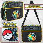Pokemon Crossbody Bag Kids Messenger Bag Boys Pikachu School Girls Shoulder Bag Kids Backpack Kids Travel Bag Teenagers - Get Trend