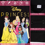 Disney Princess Hoodie for Girls - Princess Hooded Sweatshirt or Hoodie Dress for Kids 2-12 Years Soft Comfy Girls Gifts (Black