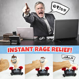 KreativeKraft Stress Relief Toys for Adults - Punch The Boss - Grey - Get Trend