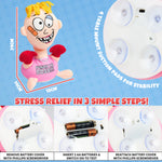 KreativeKraft Stress Relief Toys for Adults - Punch The Boss - Pink - Get Trend