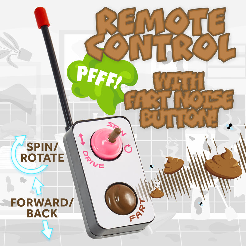 Fake Poo Game Battery Operated with Remote Control