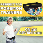 Pokemon Bum Bag for Kids Teenagers Fanny Pack Waist Bag Travel Pouch Lightweight for Travel Sports Holiday School Anime Gifts for Boys - Get Trend