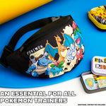 Pokemon Bum Bag for Kids Teenagers Fanny Pack Waist Bag Travel Pouch Lightweight for Travel Sports Holiday School Anime Gifts for Boys - Get Trend