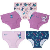 Disney Stitch Girls Knickers, Comfy Breathable Cotton Underwear for Kids and Teenagers - Get Trend