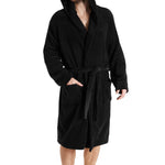 CityComfort Mens Dressing Gown, Shawl Collar or Hooded Bathrobe Super Soft Fleece Cosy Loungewear Adults Teens - Gifts for Him - Get Trend