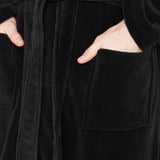 CityComfort Mens Dressing Gown, Shawl Collar or Hooded Bathrobe Super Soft Fleece Cosy Loungewear Adults Teens - Gifts for Him - Get Trend