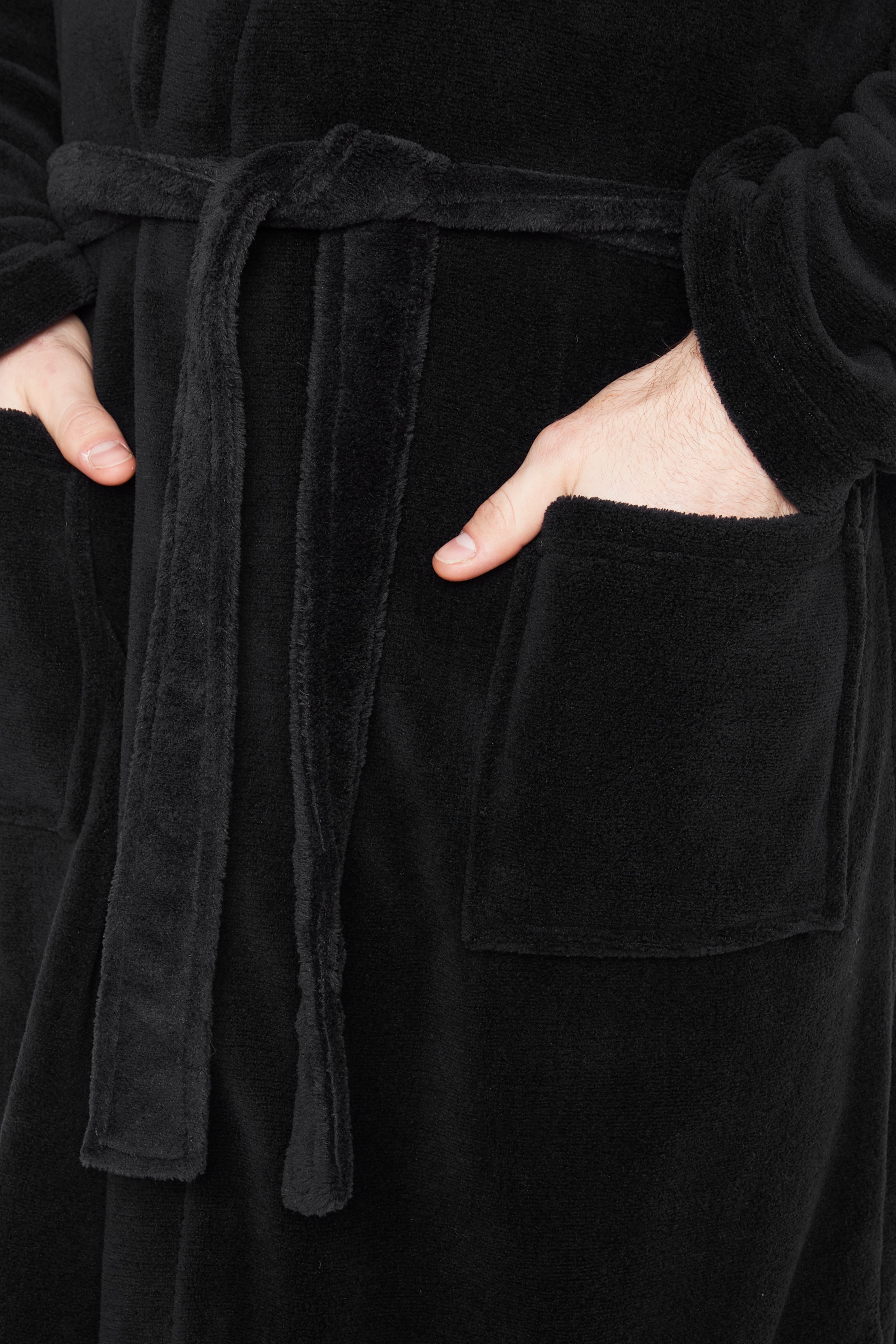 CityComfort Mens Dressing Gown, Shawl Collar or Hooded Bathrobe Super Soft Fleece Cosy Loungewear Adults Teens - Gifts for Him - Get Trend