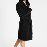 CityComfort Mens Dressing Gown, Shawl Collar or Hooded Bathrobe Super Soft Fleece Cosy Loungewear Adults Teens - Gifts for Him - Get Trend