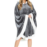 CityComfort Blanket Hoodie For Women Snuggle Sherpa Oversized Hoodie Blanket - Get Trend
