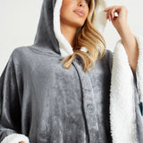 CityComfort Blanket Hoodie For Women Snuggle Sherpa Oversized Hoodie Blanket - Get Trend