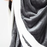 CityComfort Blanket Hoodie For Women Snuggle Sherpa Oversized Hoodie Blanket - Get Trend