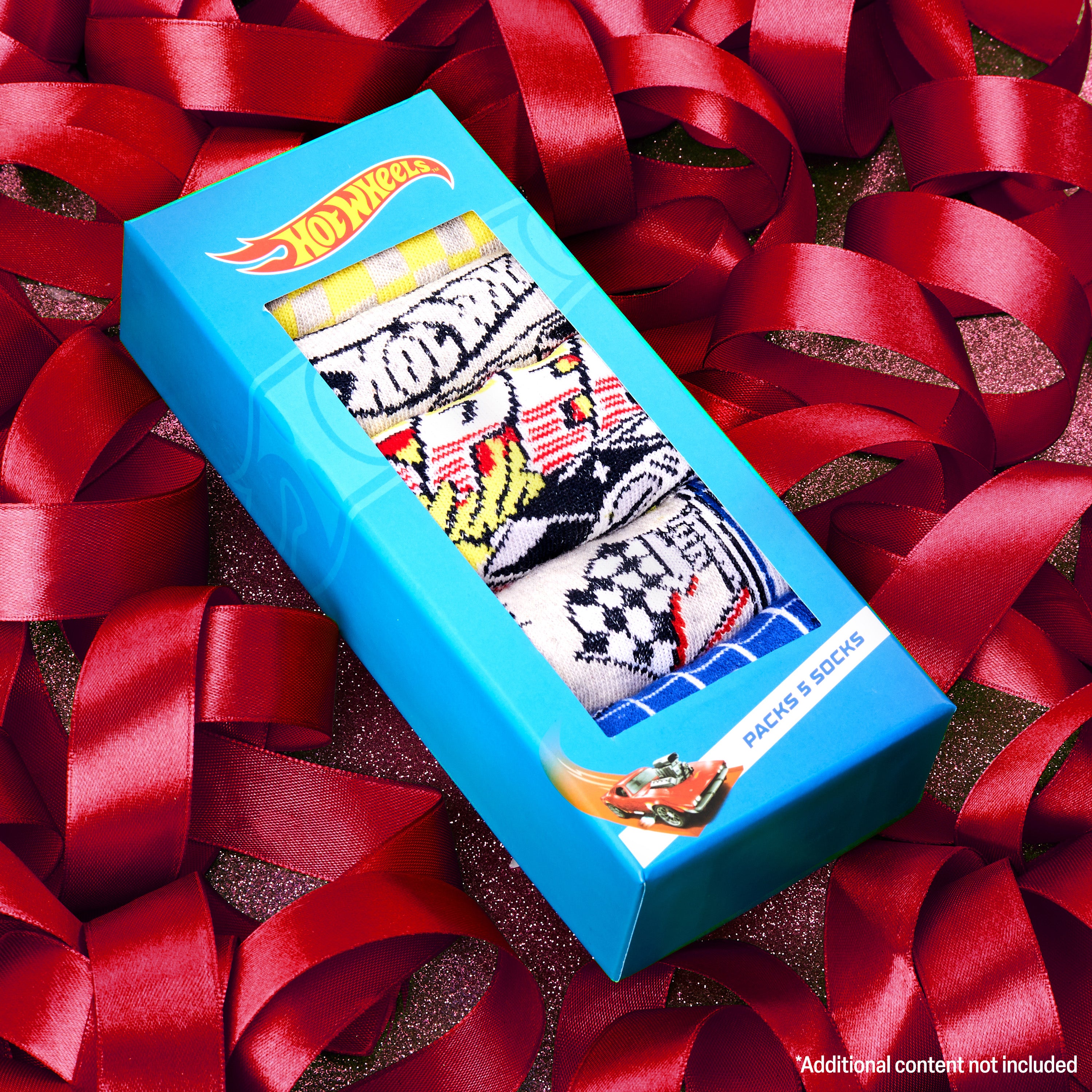 Hot Wheels Boys Calf Socks, Soft Breathable Kids Socks Pack of 5 - Gifts for Boys - Get Trend