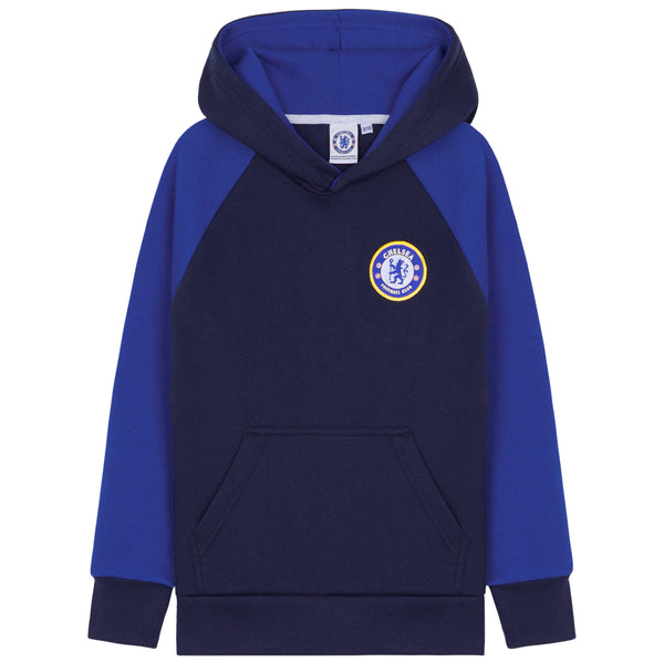 Chelsea F.C. Boys Pullover Hoodie with Pockets - Get Trend