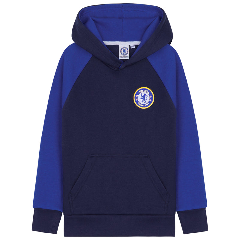 Chelsea F.C. Boys Pullover Hoodie with Pockets