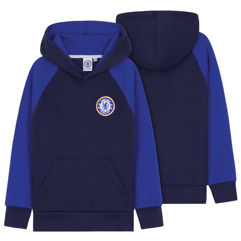Chelsea F.C. Boys Pullover Hoodie with Pockets