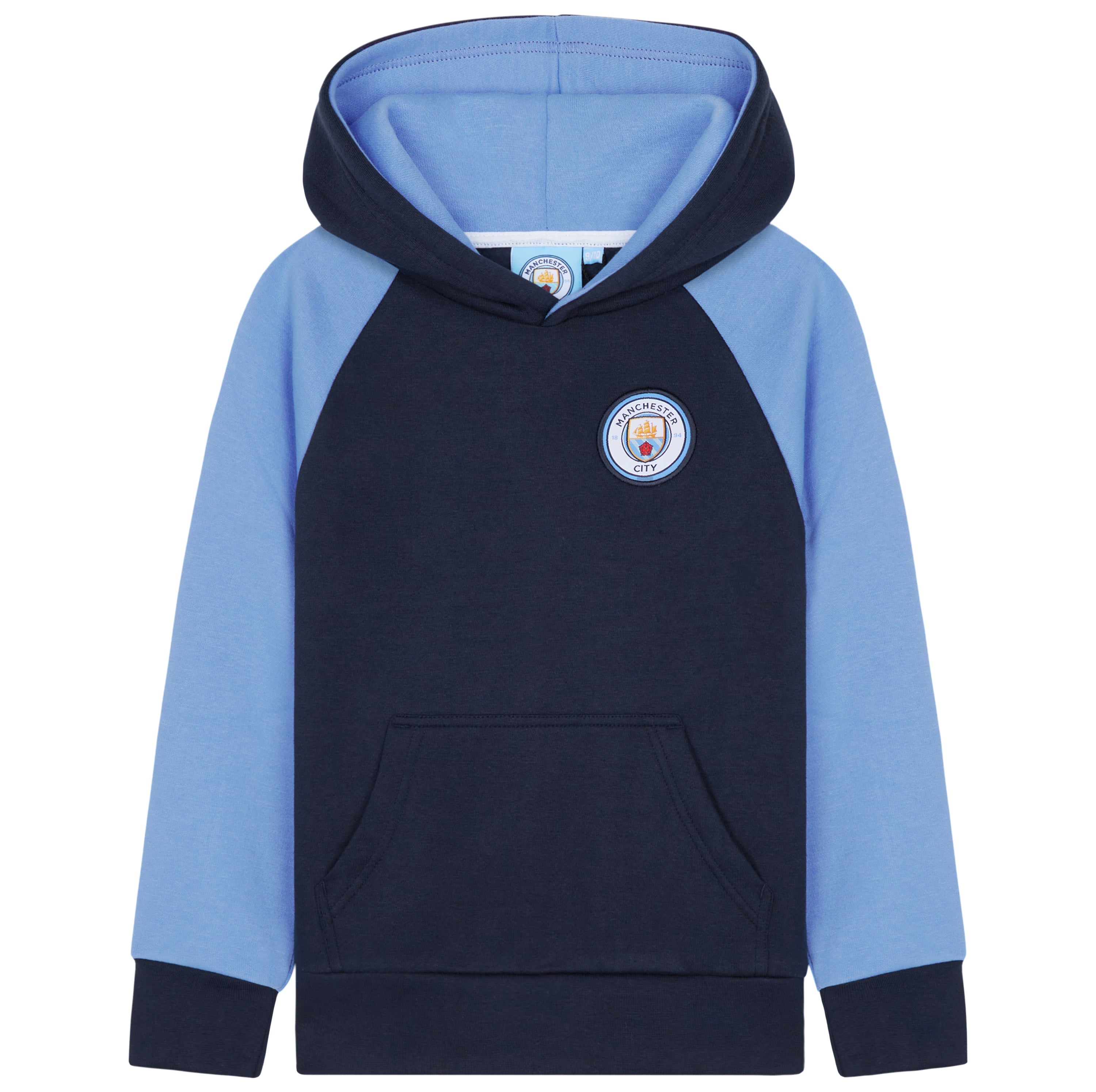 Manchester City F.C. Boys Hoodie with Kangaroo Pocket - Get Trend