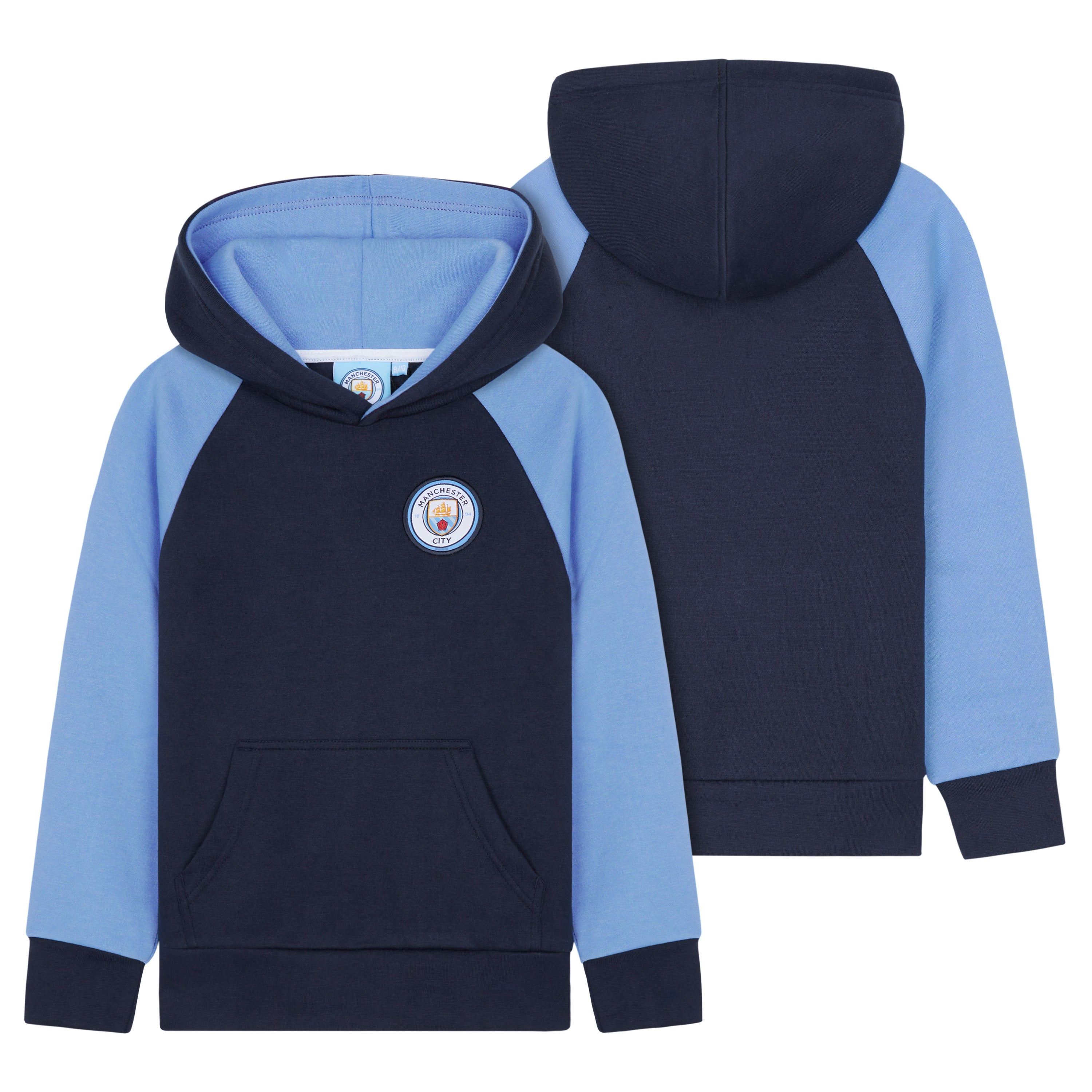 Manchester City F.C. Boys Hoodie with Kangaroo Pocket - Get Trend