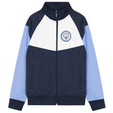 Manchester City F.C. Boys Zip Up Track Jacket with Pockets - Get Trend