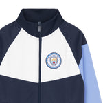 Manchester City F.C. Boys Zip Up Track Jacket with Pockets - Get Trend