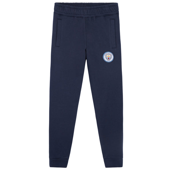 Manchester City F.C. Boys Sweatpants with 2 Pockets Cuffed Ankles