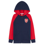 Arsenal F.C. Boys Zip Up Hoodie with Pockets - Get Trend