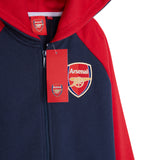 Arsenal F.C. Boys Zip Up Hoodie with Pockets - Get Trend