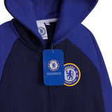 Chelsea F.C. Boys Zip Up Hoodie with Pockets - Get Trend