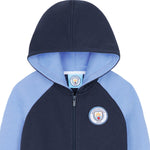 Manchester City F.C. Boys Zip Up Hoodie with Pockets - Get Trend