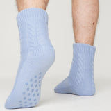 MANCHESTER CITY FC Slipper Socks for Men and Teenagers - Soft Warm Non Slip Bed Socks - Get Trend