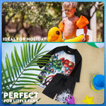 Get Trend Marvel | Avengers Swimsuit Set for Boys Teenagers 2 Pcs with Swimming Trunks Boys Rash Vest for Swimming Beach Trip Holiday Essentials - Get Trend