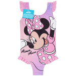 Get Trend Disney | Minnie mouse Girls Swimming Costume Toddlers One Piece Stretchy Swimsuit Comfortable Straps Swimwear for Beach Pool Swimming Holiday Essentials - Get Trend