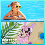 Get Trend Disney | Minnie mouse Girls Swimming Costume Toddlers One Piece Stretchy Swimsuit Comfortable Straps Swimwear for Beach Pool Swimming Holiday Essentials - Get Trend