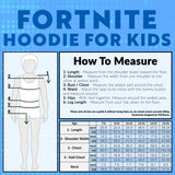 Fortnite Hoodie for Boys Teenagers Zip Up Jacket Warm Hooded Pullover Cosy Zipped Long Sleeve Gaming Sweater Casual Fashion Gaming Gifts for Boys - Get Trend