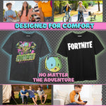 Get Trend Top Boys Teenagers T Shirts Pack of 3, 2 or 1 Soft Breathable Short Sleeve Casual Summer Gamer Tops Multipack Tees - Get Trend