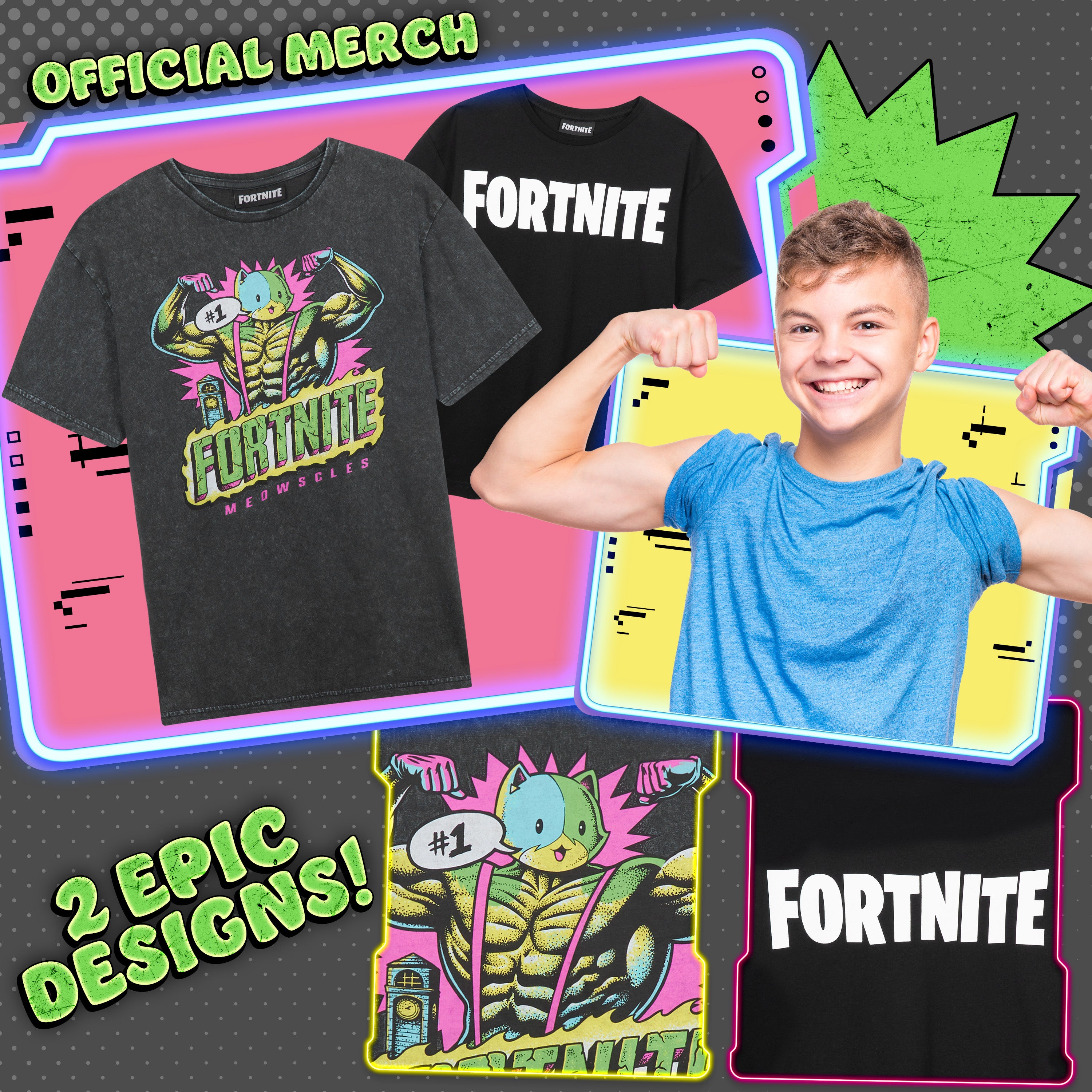 Get Trend Top Boys Teenagers T Shirts Pack of 3, 2 or 1 Soft Breathable Short Sleeve Casual Summer Gamer Tops Multipack Tees - Get Trend
